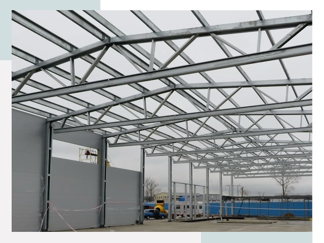 Строительство складов в Таганрог от 611 руб. за м²