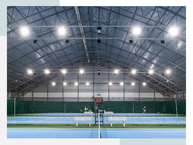 Строительство теннисных кортов в Таганрог от 611 руб.