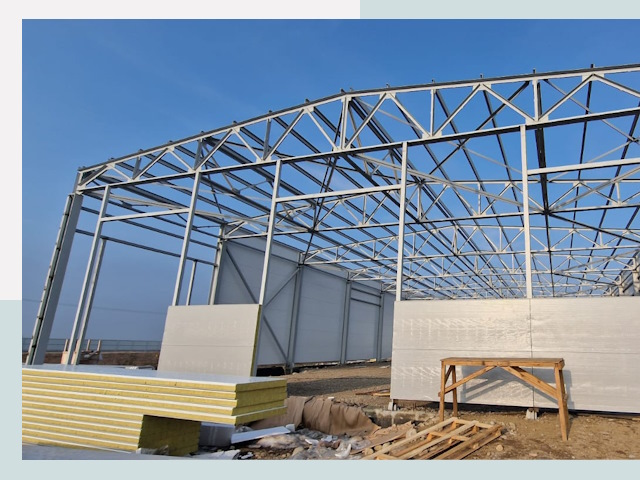 Утепленные ангары в Таганрог от 611 руб. за м²