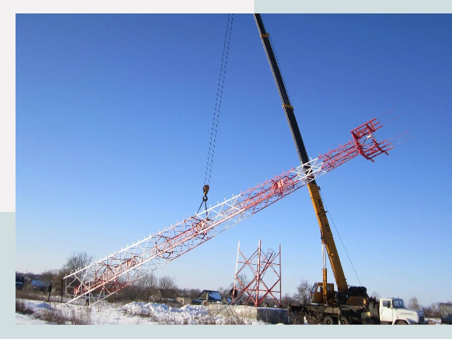 Строительство башен связи в Таганроге от 611 руб.