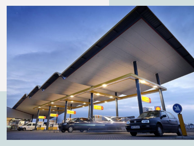 Навесы для АЗС в Таганрог от 611 руб. - Защита и комфорт