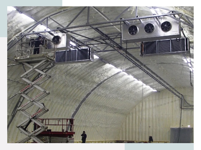 Оснащение ангаров в Таганроге