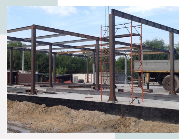 Фундамент для ангаров в Таганроге