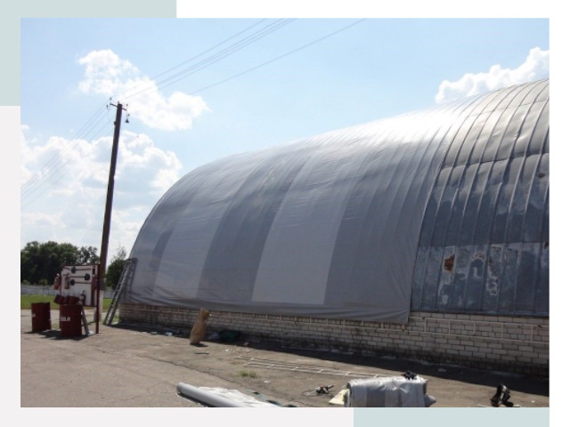 Ремонт ангаров в Таганроге