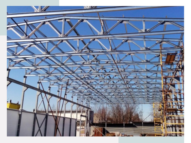 Металлокаркасы для складов в Таганроге