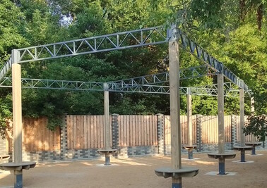 Терраса из металлоконструкций под ключ, проектирование, изготовление и монтаж от СтальСтрой-Тгн